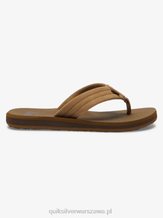 chłopcy Quiksilver 8-16 Sandały Carver Suede Core 4DBV2092 opalenizna 1