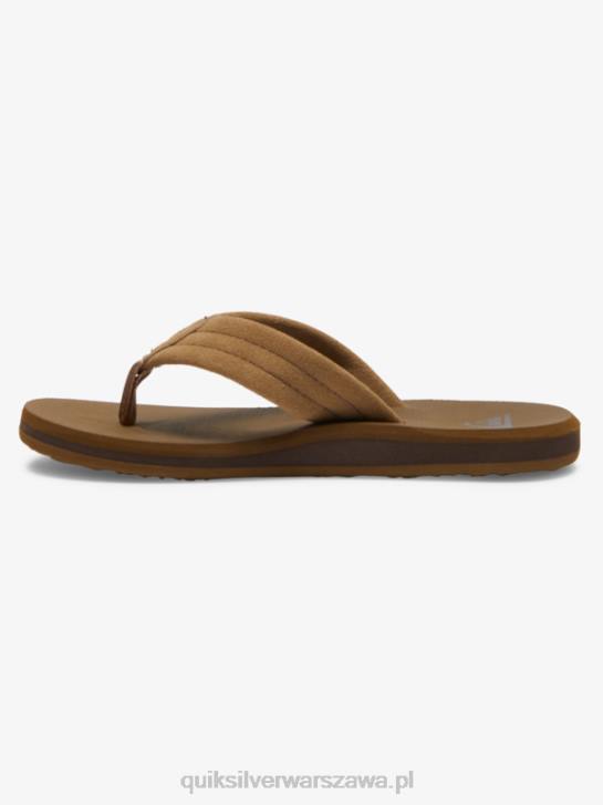 chłopcy Quiksilver 8-16 Sandały Carver Suede Core 4DBV2092 opalenizna 1
