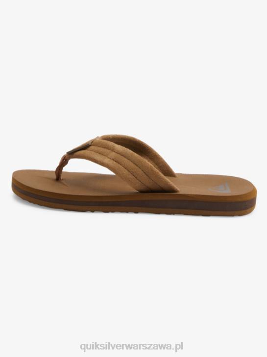 chłopcy Quiksilver 8-16 Sandały Carver Suede Core 4DBV2092 opalenizna 1