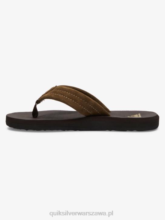 chłopcy Quiksilver 8-16 Sandały Carver Suede Core 4DBV2093 brązowy 1