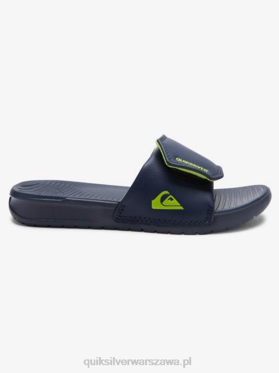 chłopcy Quiksilver 8-16 jasnych suwaków regulacji wybrzeża 4DBV2187 niebieski zielony