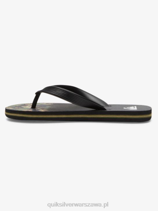chłopcy Quiksilver 8-16 klapek molokai 4DBV2025 zielony 1