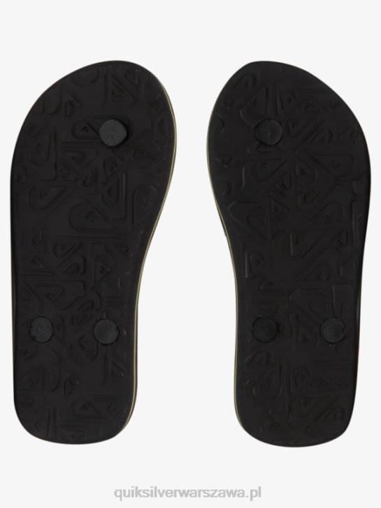chłopcy Quiksilver 8-16 klapek molokai 4DBV2025 zielony 1