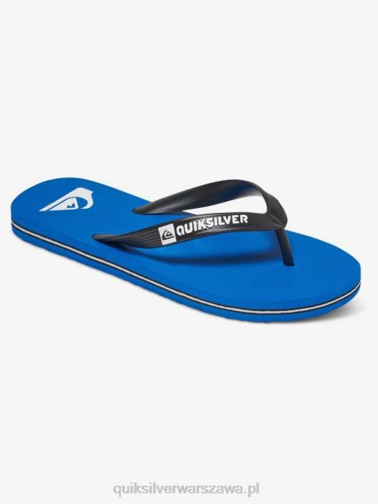 chłopcy Quiksilver 8-16 klapek molokai 4DBV2107 czarno-niebieski