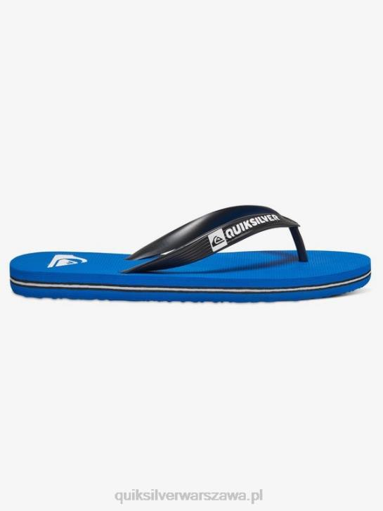 chłopcy Quiksilver 8-16 klapek molokai 4DBV2107 czarno-niebieski