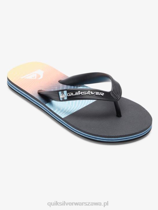 chłopcy Quiksilver 8-16 klapek panelowych molokai 4DBV2206 czarny/pomarańczowy/szary