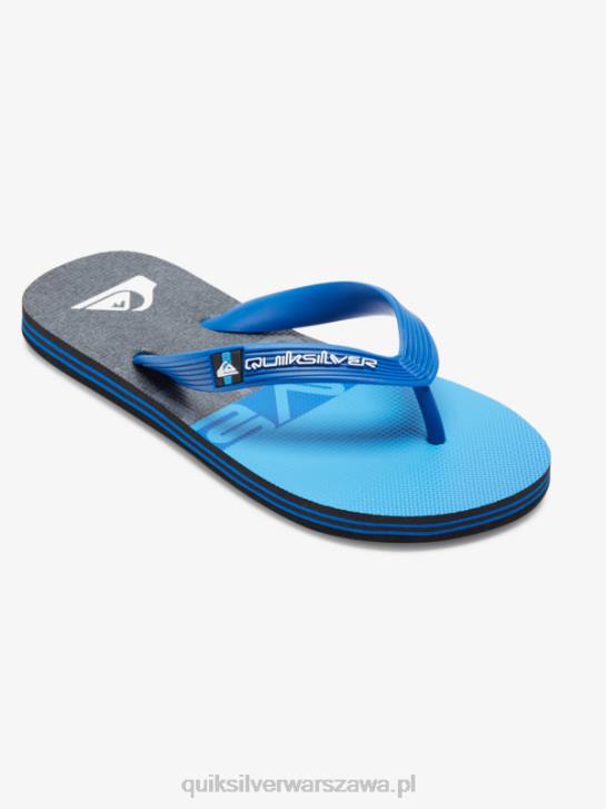chłopcy Quiksilver 8-16 klapek panelowych molokai 4DBV2207 czarny/niebieski/szary