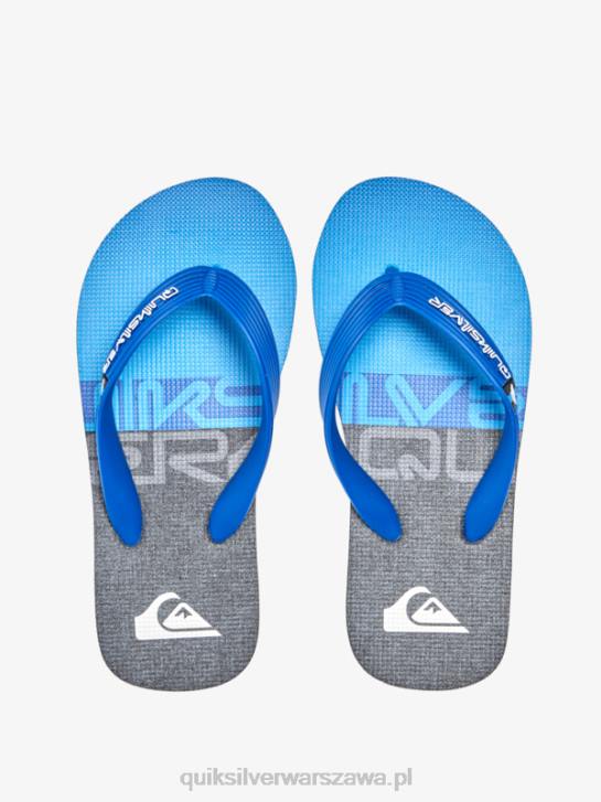 chłopcy Quiksilver 8-16 klapek panelowych molokai 4DBV2207 czarny/niebieski/szary