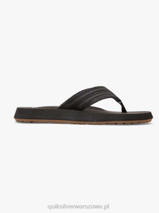 chłopcy Quiksilver 8-16 sandałów z kluczem małpim 4DBV2285 czarny brązowy