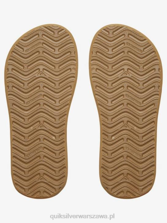 chłopcy Quiksilver 8-16 sandałów z kluczem małpim 4DBV2285 czarny brązowy