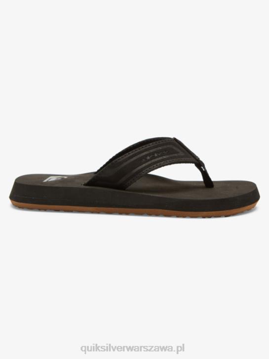 chłopcy Quiksilver 8-16 sandałów z rdzeniem małpiego klucza 4DBV2181 czarny