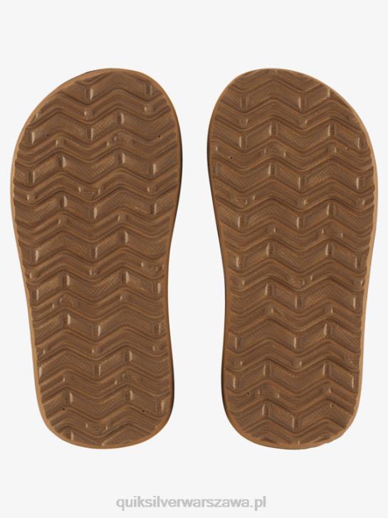 chłopcy Quiksilver 8-16 sandałów z rdzeniem małpiego klucza 4DBV2181 czarny