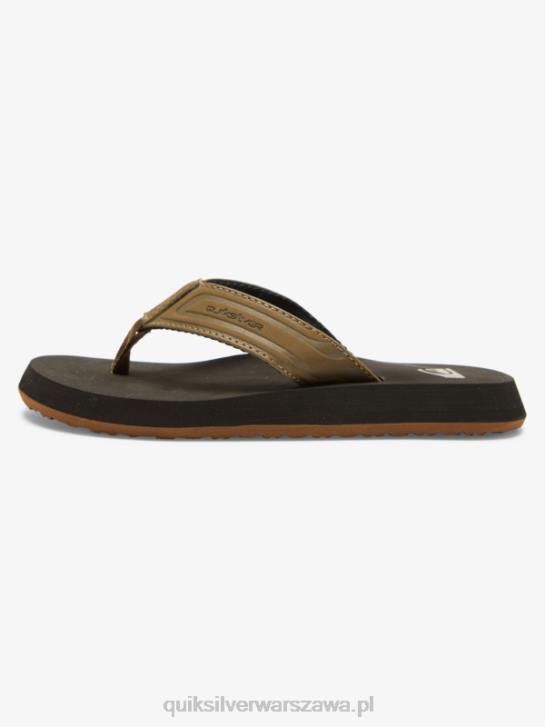 chłopcy Quiksilver 8-16 sandałów z rdzeniem małpiego klucza 4DBV2182 opalenizna 1