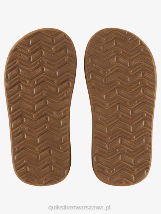 chłopcy Quiksilver 8-16 sandałów z rdzeniem małpiego klucza 4DBV2182 opalenizna 1