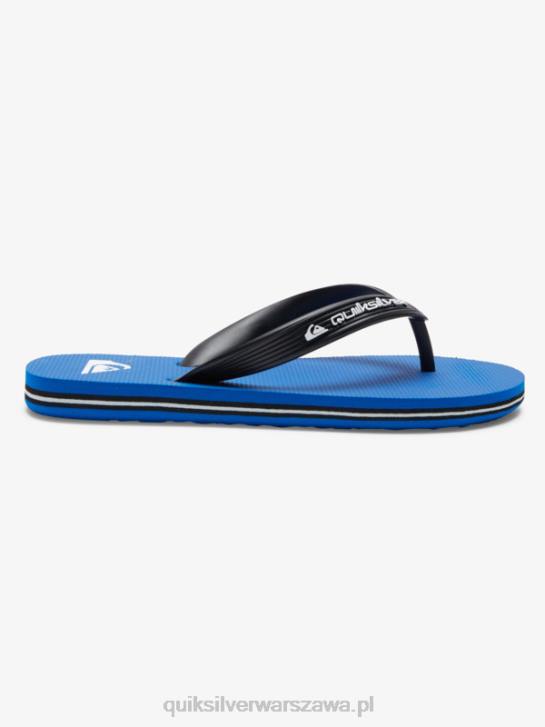 chłopcy Quiksilver Japonki z rdzeniem molokai 8-16 4DBV2167 niebieski 1