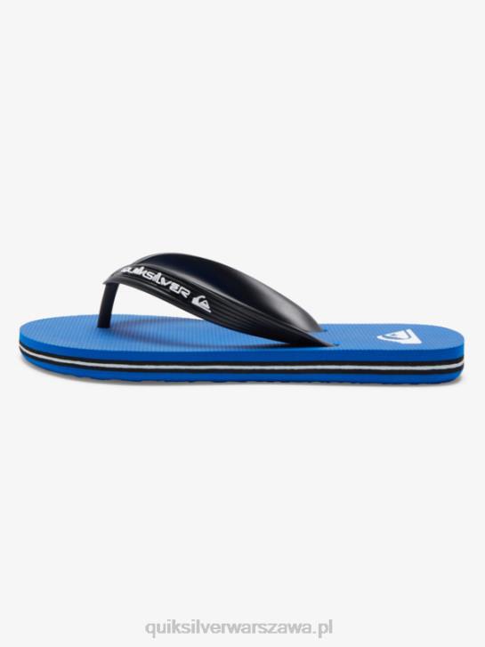 chłopcy Quiksilver Japonki z rdzeniem molokai 8-16 4DBV2167 niebieski 1