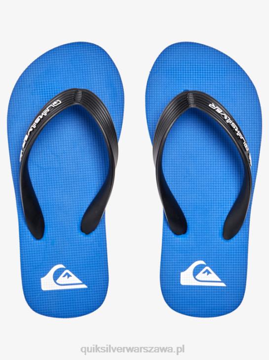 chłopcy Quiksilver Japonki z rdzeniem molokai 8-16 4DBV2167 niebieski 1