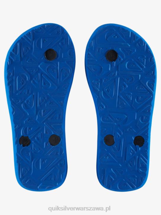 chłopcy Quiksilver Japonki z rdzeniem molokai 8-16 4DBV2167 niebieski 1