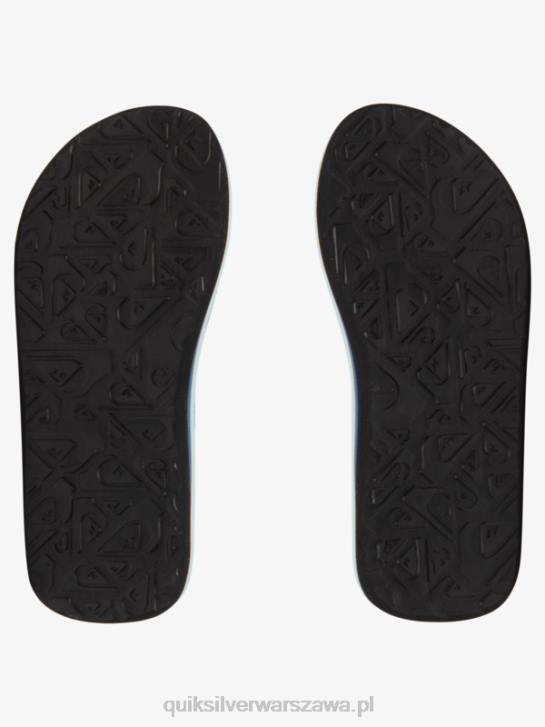 chłopcy Quiksilver Luźne sandały molokai 8-16 4DBV1991 niebieski 2