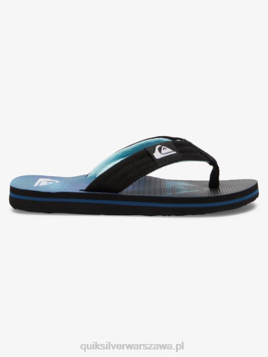 chłopcy Quiksilver Luźne sandały molokai 8-16 4DBV1993 niebieski 1