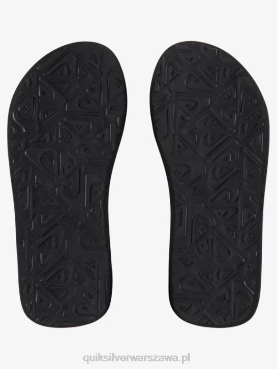 chłopcy Quiksilver Luźne sandały molokai 8-16 4DBV1994 zielony/niebieski/żółty
