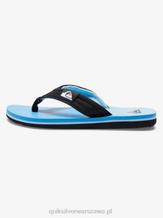 chłopcy Quiksilver Luźne sandały molokai 8-16 4DBV1996 niebieski 7
