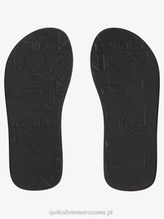 chłopcy Quiksilver Podstawowe sandały molokai 8-16 4DBV2249 zielony 1