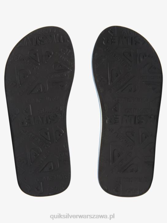 chłopcy Quiksilver Podstawowe sandały molokai 8-16 4DBV2250 niebieski 3