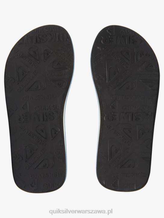 chłopcy Quiksilver Podstawowe sandały molokai 8-16 4DBV2251 niebieski 4