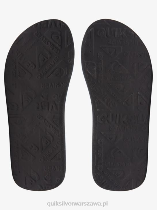 chłopcy Quiksilver Podstawowe sandały molokai 8-16 4DBV2252 niebiesko-żółty