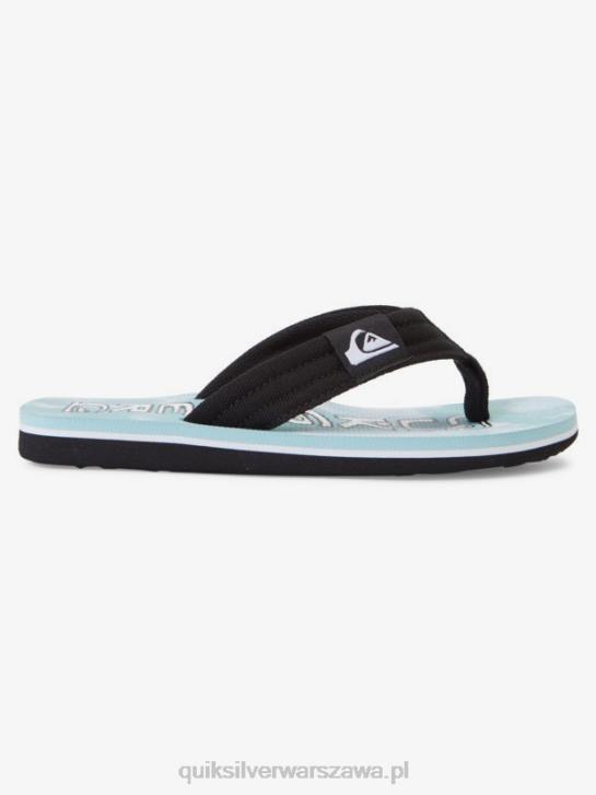 chłopcy Quiksilver Podstawowe sandały molokai 8-16 4DBV2253 niebieski 1