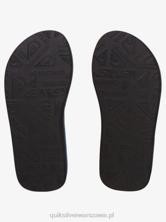 chłopcy Quiksilver Podstawowe sandały molokai 8-16 4DBV2254 czarny