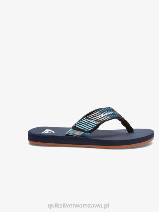 chłopcy Quiksilver Sandały Carver Switch 8-16 4DBV2212 niebieski 3