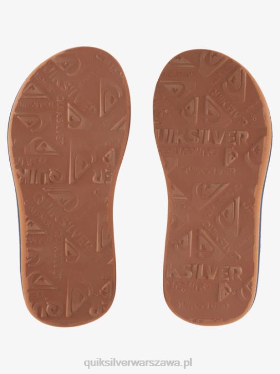 chłopcy Quiksilver Sandały Carver Switch 8-16 4DBV2212 niebieski 3