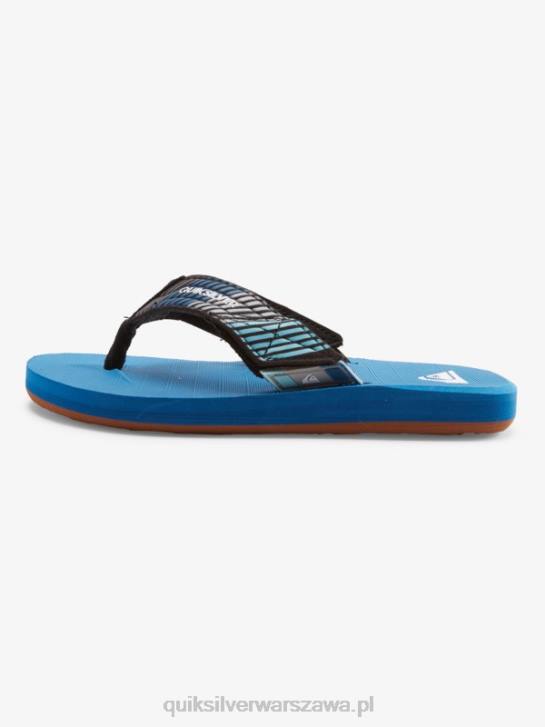 chłopcy Quiksilver Sandały Carver Switch 8-16 4DBV2213 niebieski 2