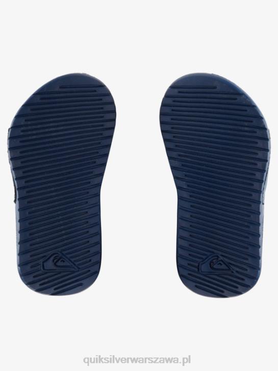 chłopcy Quiksilver sandały z paskiem w kolorze jasnego wybrzeża 4DBV2164 niebieski 1