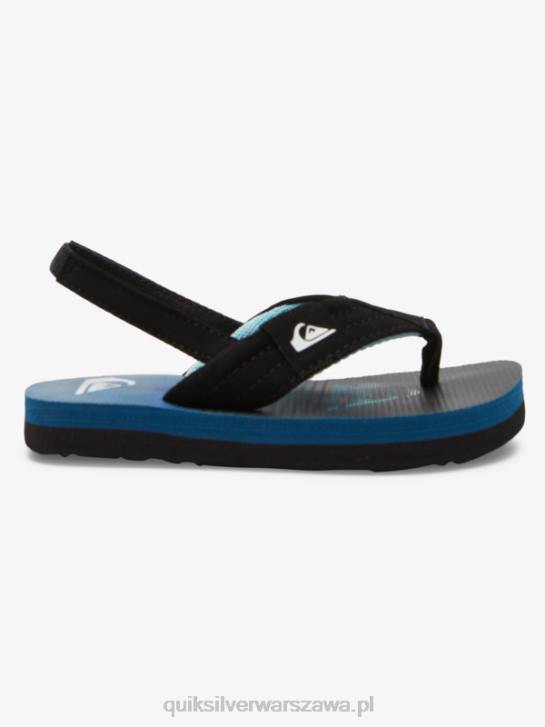 chłopcy Quiksilver wygodne sandały molokai 4DBV2033 niebieski 5