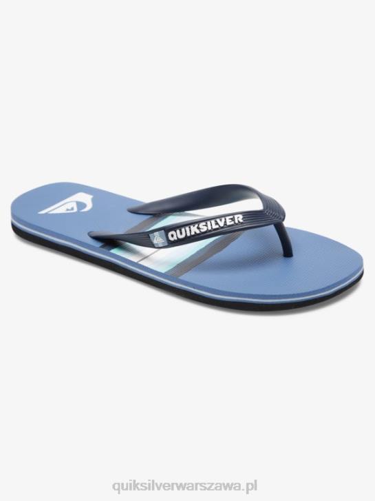 mężczyźni Quiksilver Japonki molokai w odcieniu żywicy 4DBV1790 szary 1