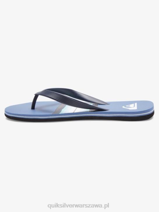 mężczyźni Quiksilver Japonki molokai w odcieniu żywicy 4DBV1790 szary 1