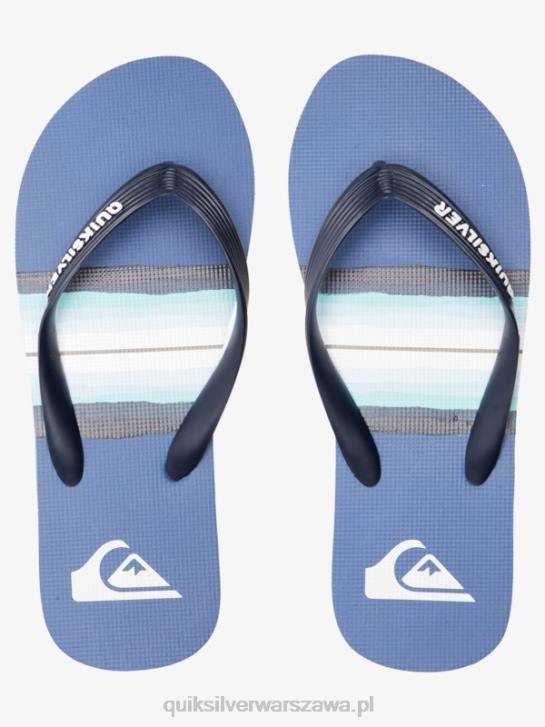 mężczyźni Quiksilver Japonki molokai w odcieniu żywicy 4DBV1790 szary 1
