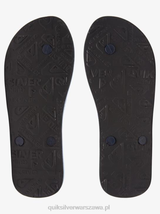 mężczyźni Quiksilver Japonki molokai w odcieniu żywicy 4DBV1790 szary 1