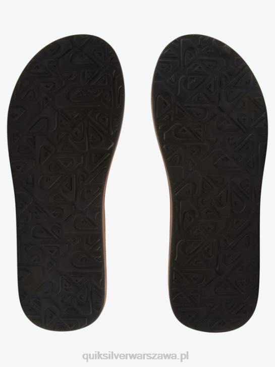 mężczyźni Quiksilver Sandały Carver Tropics 4DBV1297 brązowo-czarny