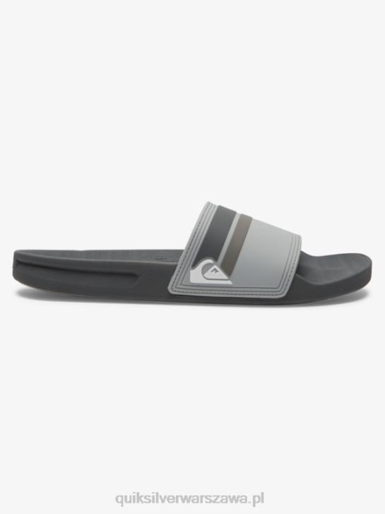mężczyźni Quiksilver Sandały Rivi Slide 4DBV762 szary 2