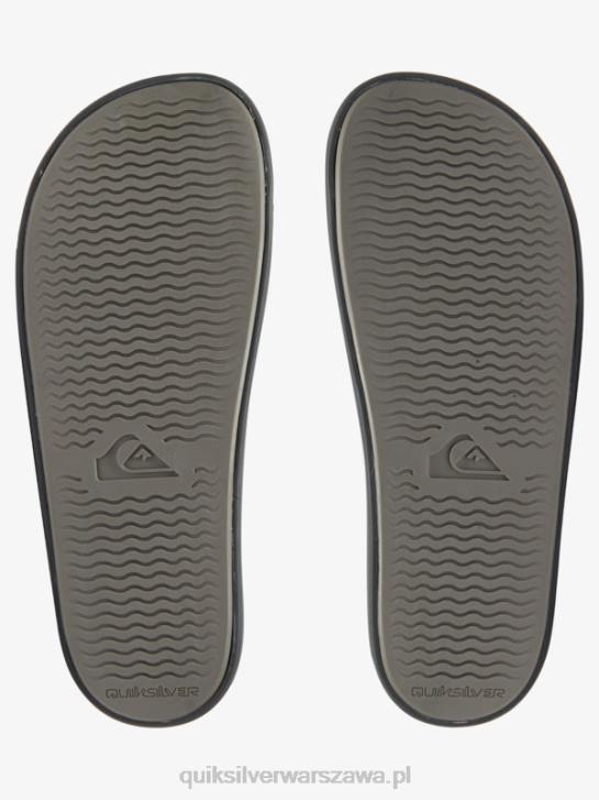 mężczyźni Quiksilver Sandały Rivi Slide 4DBV762 szary 2