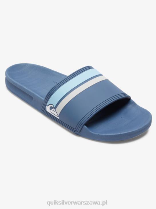 mężczyźni Quiksilver Sandały Rivi Slide 4DBV764 niebieski 7
