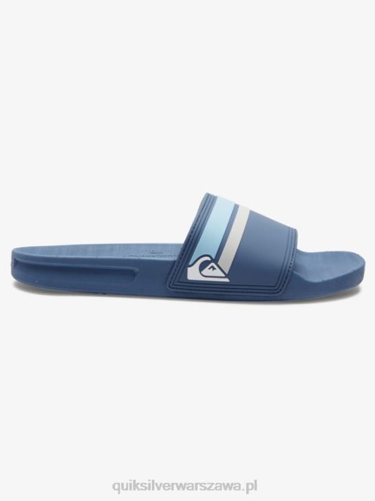 mężczyźni Quiksilver Sandały Rivi Slide 4DBV764 niebieski 7