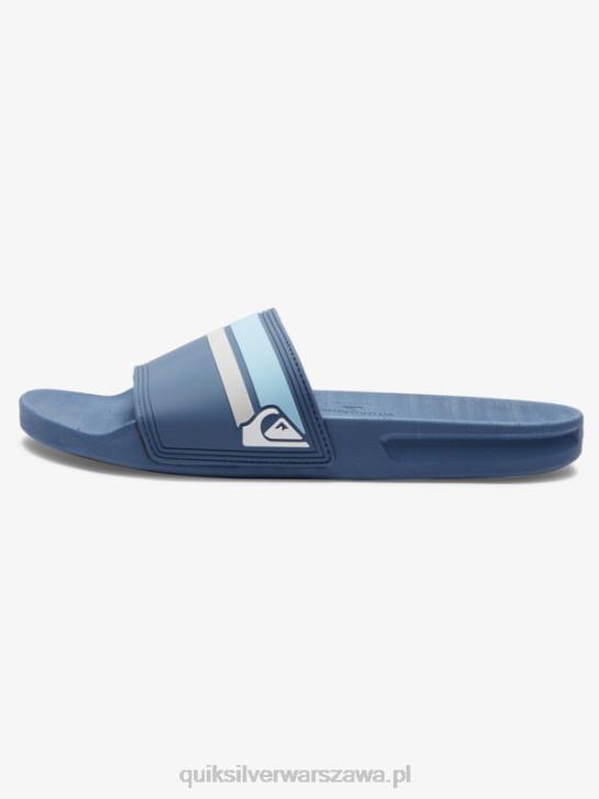 mężczyźni Quiksilver Sandały Rivi Slide 4DBV764 niebieski 7