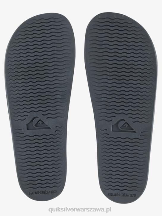 mężczyźni Quiksilver Sandały Rivi z podwójną regulacją 4DBV1076 czarny szary