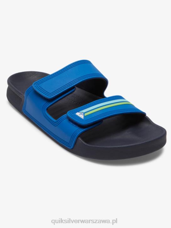 mężczyźni Quiksilver Sandały Rivi z podwójną regulacją 4DBV1077 niebieski 1