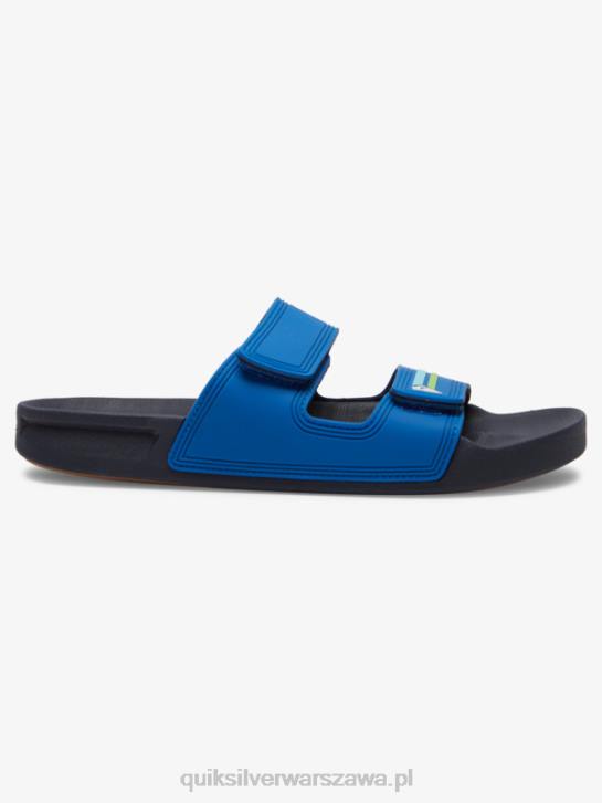 mężczyźni Quiksilver Sandały Rivi z podwójną regulacją 4DBV1077 niebieski 1
